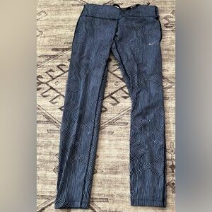 Nike Dri-FIT Blue and Black Leggings